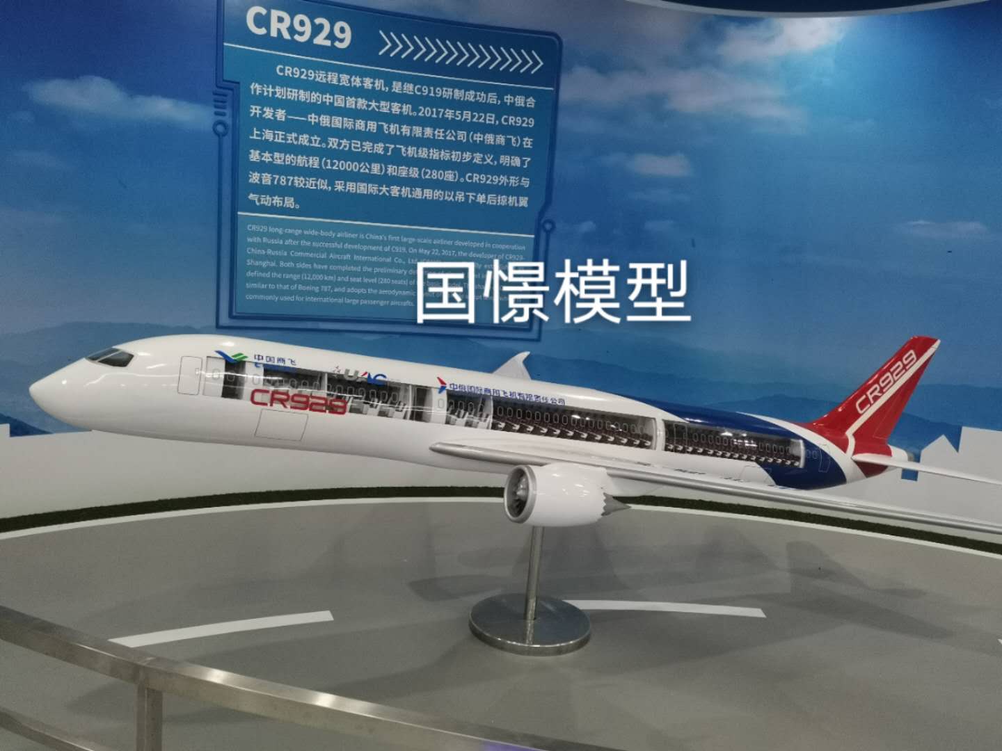 新县飞机模型